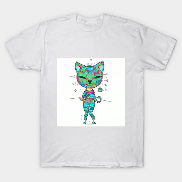 SPACE CATZ T-Shirt by j2artist